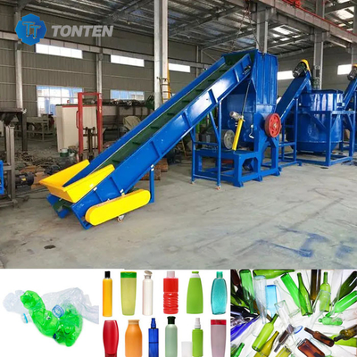 プラスチック粉砕リサイクル生産ライン プラスチック清掃リサイクル機器