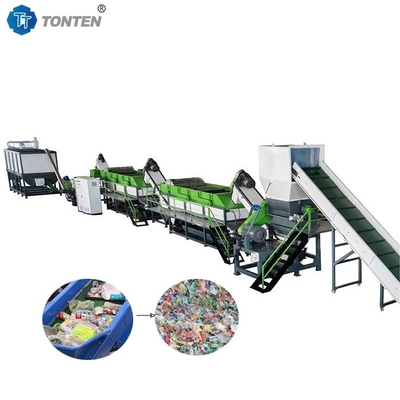 プラスチックフィルムバッグ ポリプロピレンPPリサイクルプラント Ldpe洗濯機