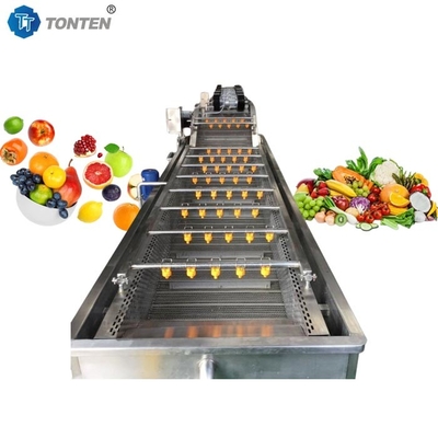 バナナ・フルーツ洗浄用空気泡食品洗浄機 6kw 380v