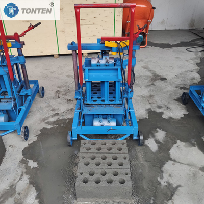 Small-scale Hand-operated Non-fired Brick Press Cement Block Brick-making Machine