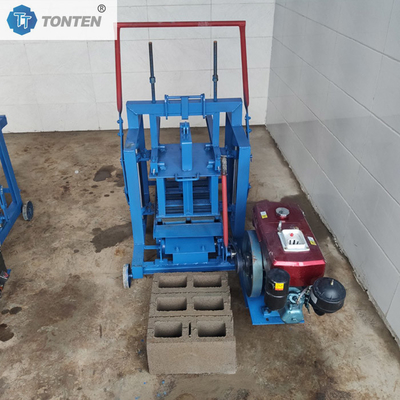 トンテン 小型 包装 cement block コンクリート レンガ 製造 機械