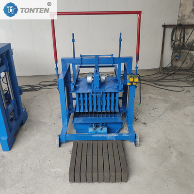 トンテン 小型 包装 cement block コンクリート レンガ 製造 機械