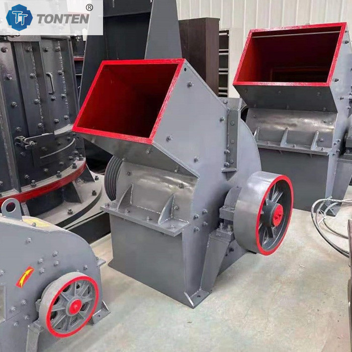 トンテンの高品質の移動式小型ハンマー石砕機 砂生産ライン